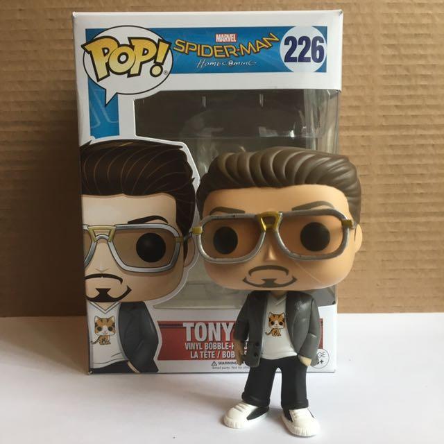 tony stark spider man homecoming funko pop