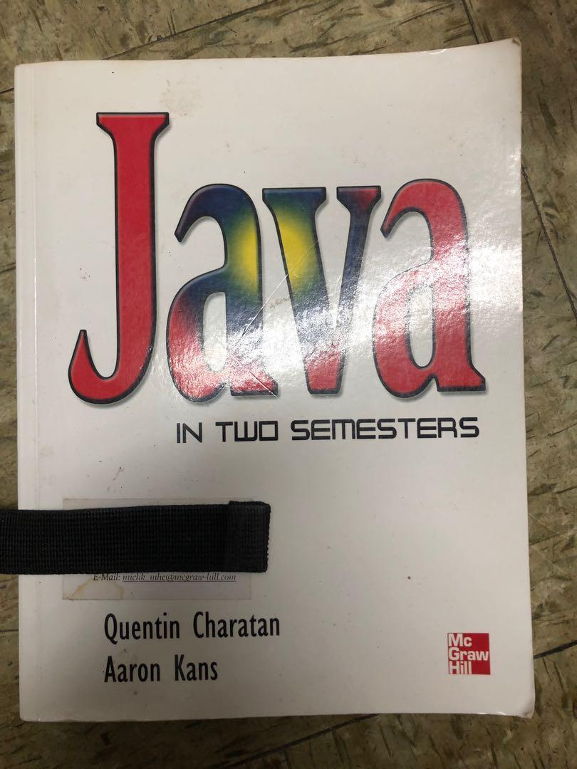 Java in two semester （分類：兒童書籍）位於 Hong Kong。 由 stnwow 提交（商品編號 225650165，圖片 1）。簡介： Learn Java in a easy way~ #MTRkt。