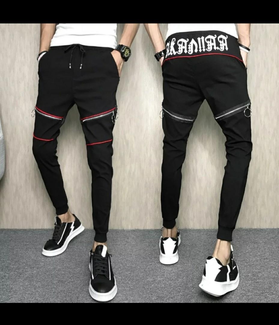 Men's slim jogger pants clearance