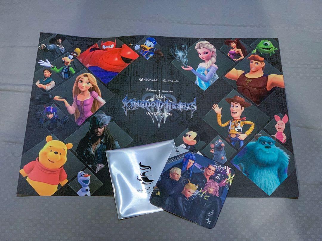 Kingdom Hearts 3 Placemat Coaster Toys Games Others On Carousell