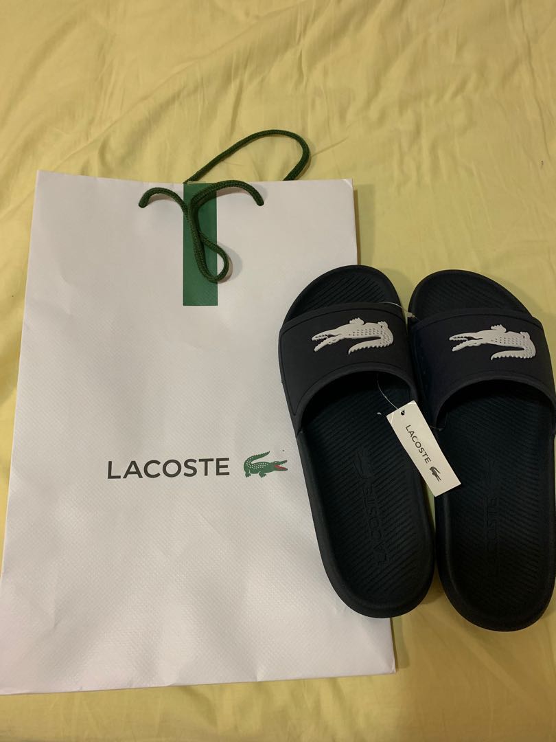 Lacoste Sandals Men s Fashion Footwear Flipflops and Slides on Carousell