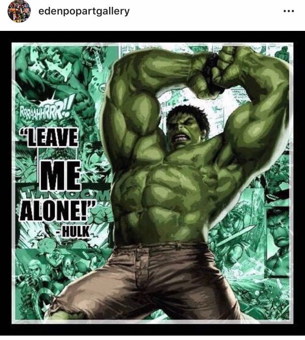 Marvel Hulk Pop Art Wall Frame