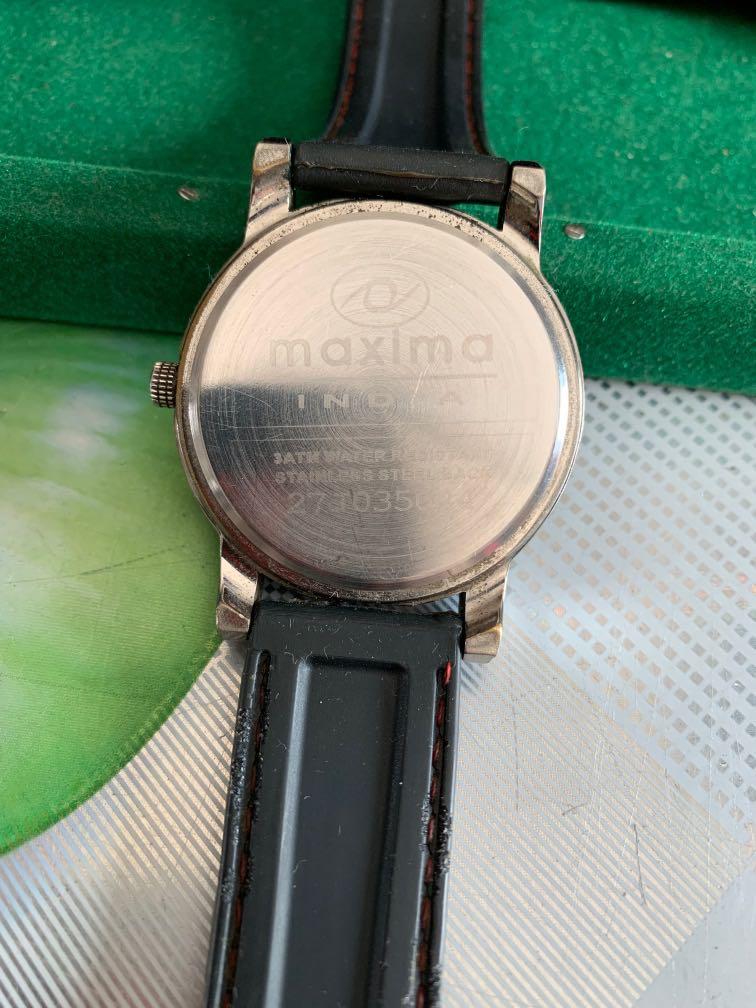 Maxima outlet quartz watch
