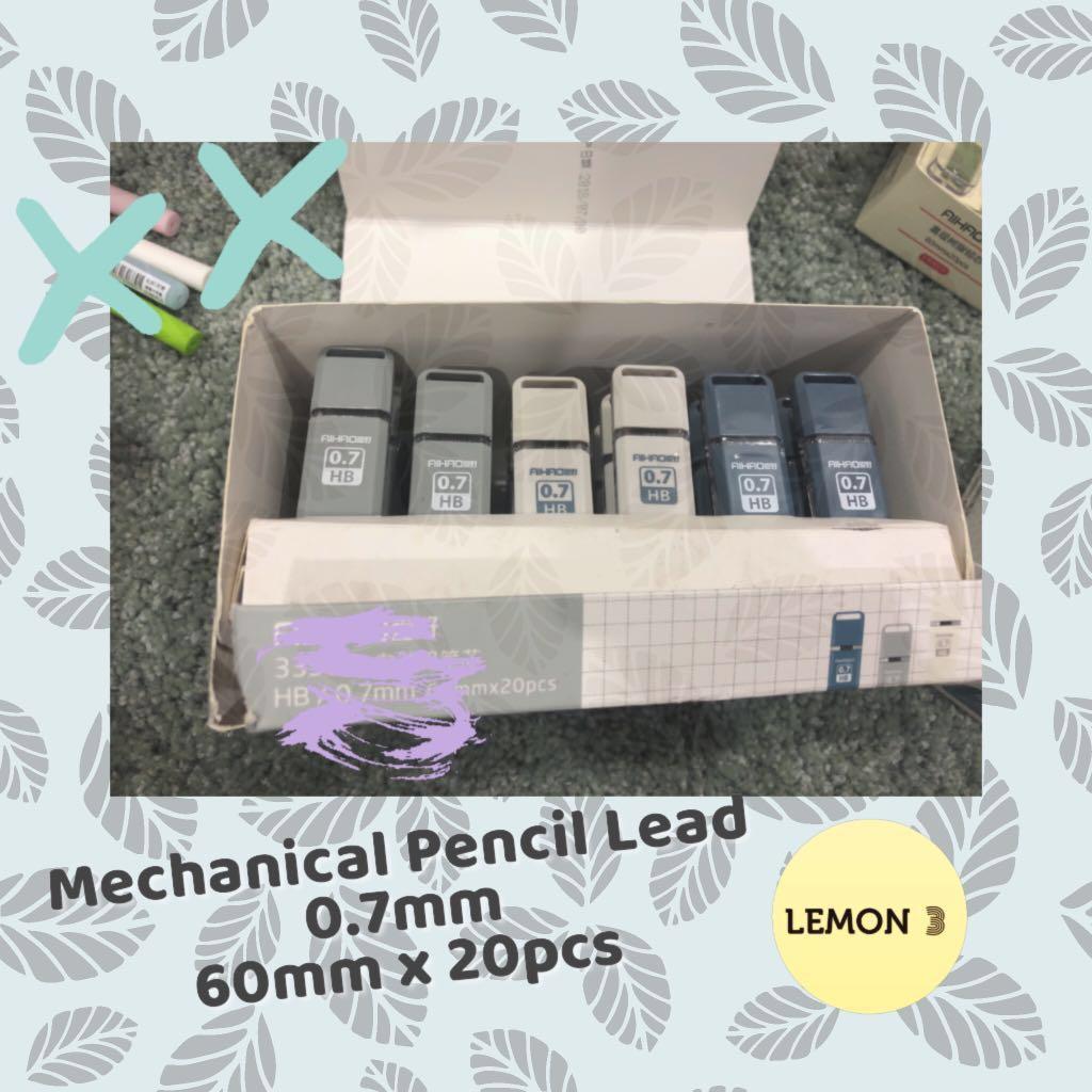 Mechanical Pencil Lead 0 7mm 60mm X 20pcs Books Stationery