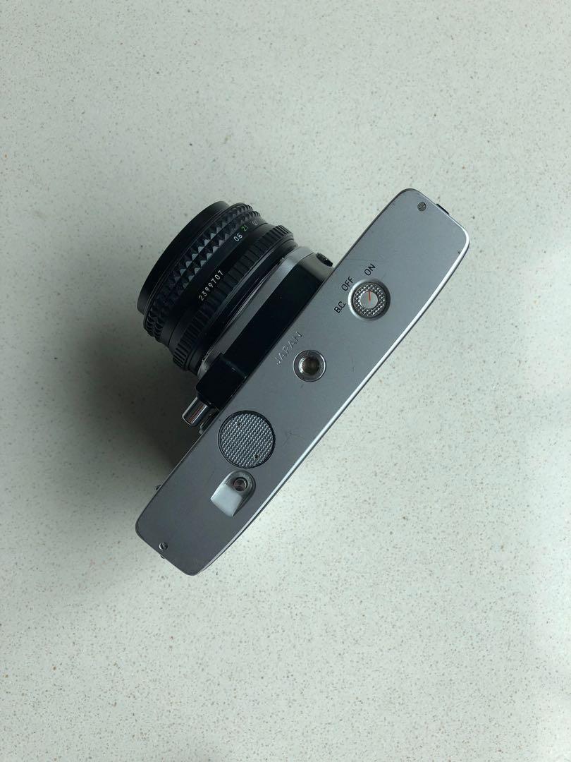 Appareil photo MINOLTA SRT 101 + objectif MD Rokkor 45 mm 1:2 - 49 mm C55