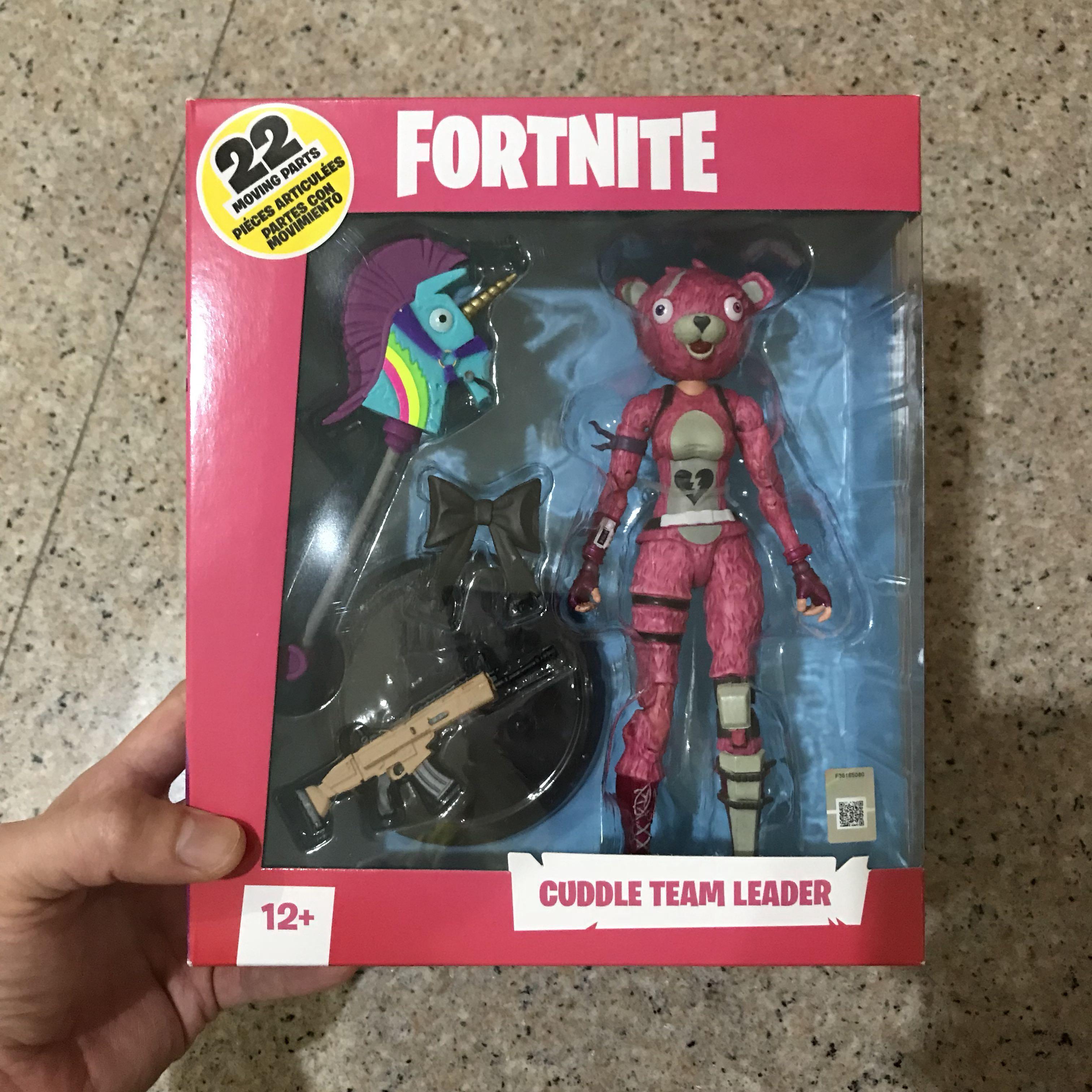Misb Mcfarlane Toys Fortnite Cuddle Team Leader Toys Games Bricks Figurines On Carousell
