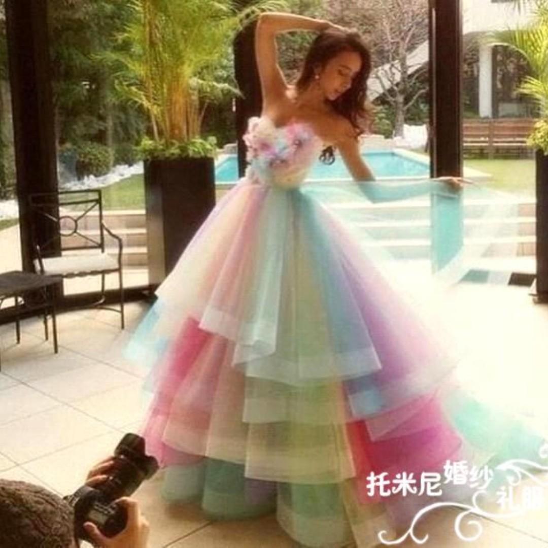 Unicorn wedding dress online