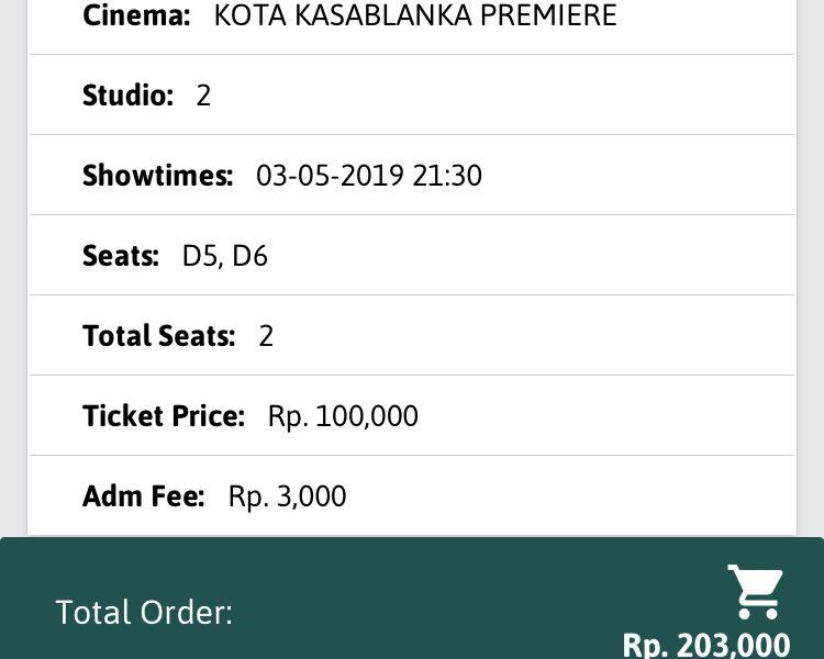 Premiere Xxi Avengers End Game Tickets Vouchers Events