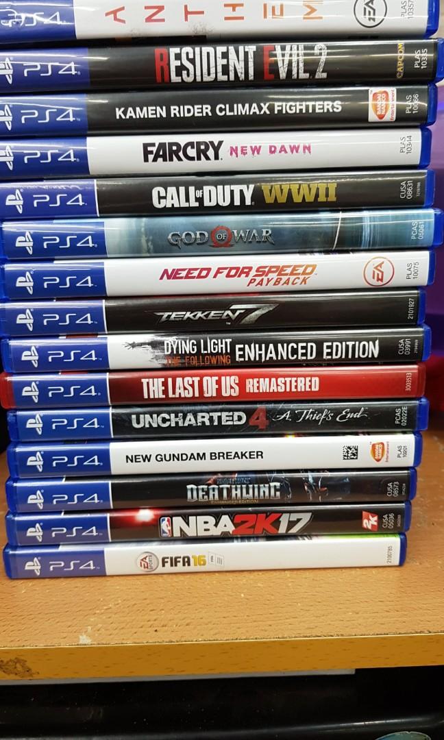 Used ps4 sales games near me