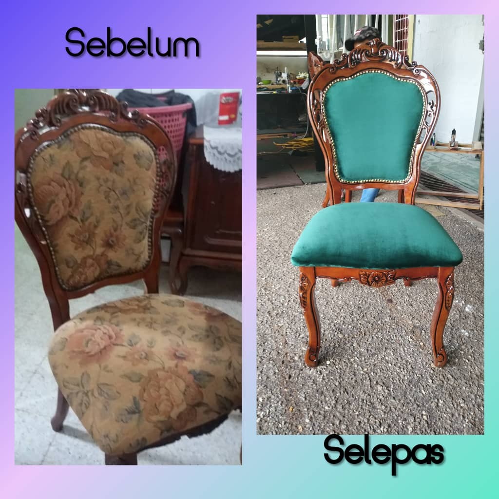 Repair kerusi makan, Furniture & Home Living, Furniture, Chairs on
