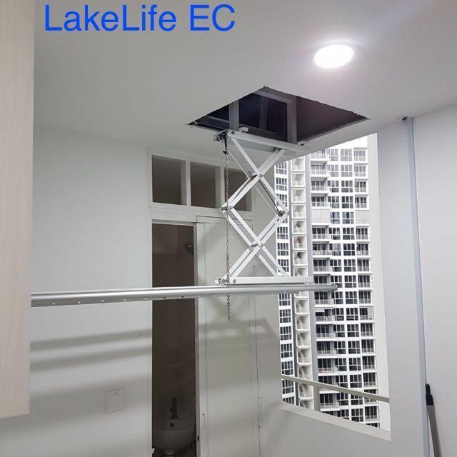 Retractable Indoor And Outdoor Laundry System (Made in Singapore