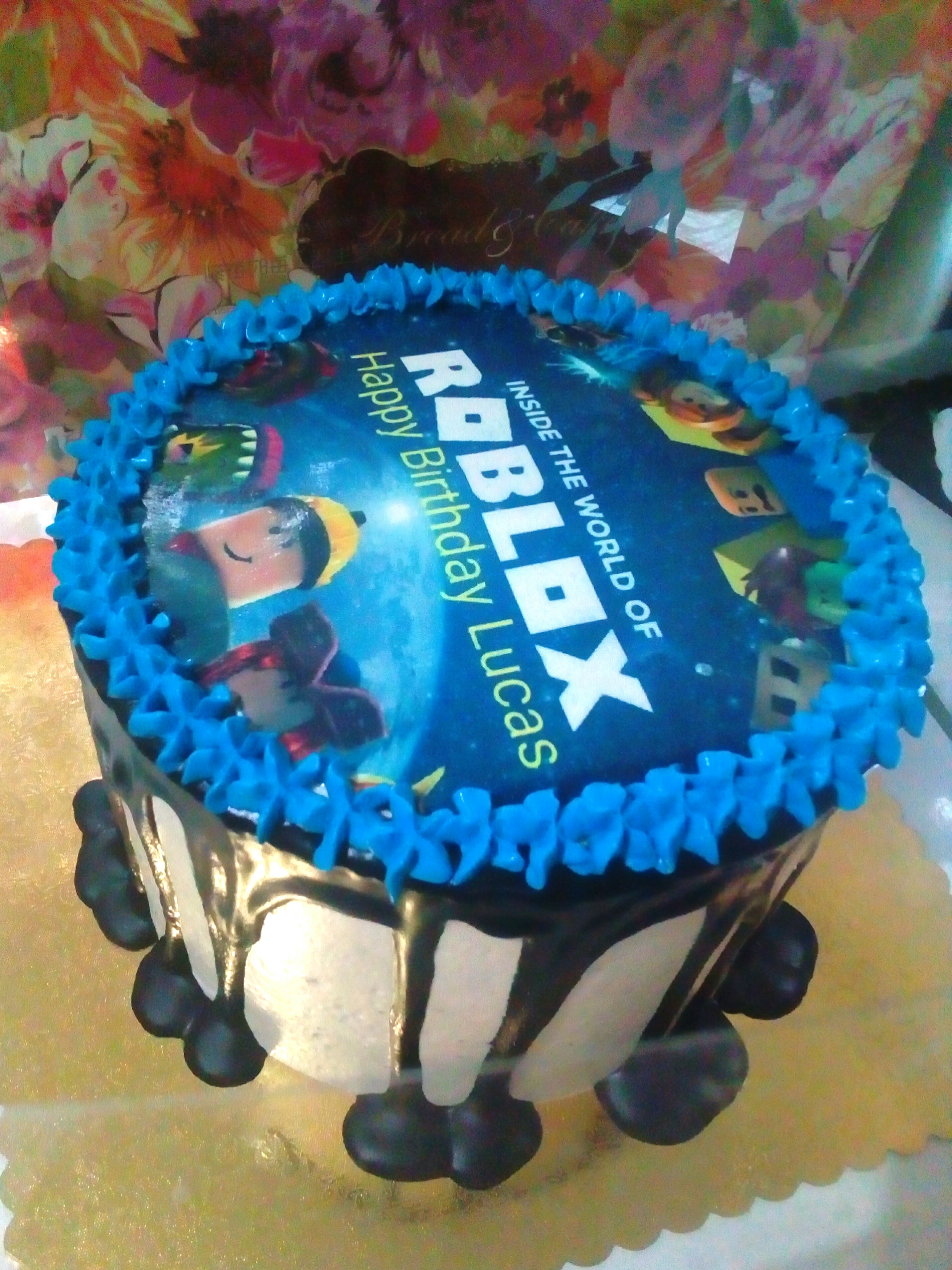 Roblox Drip Cake 6inch Round Food Drinks Baked Goods On Carousell - roblox names for boys with drip
