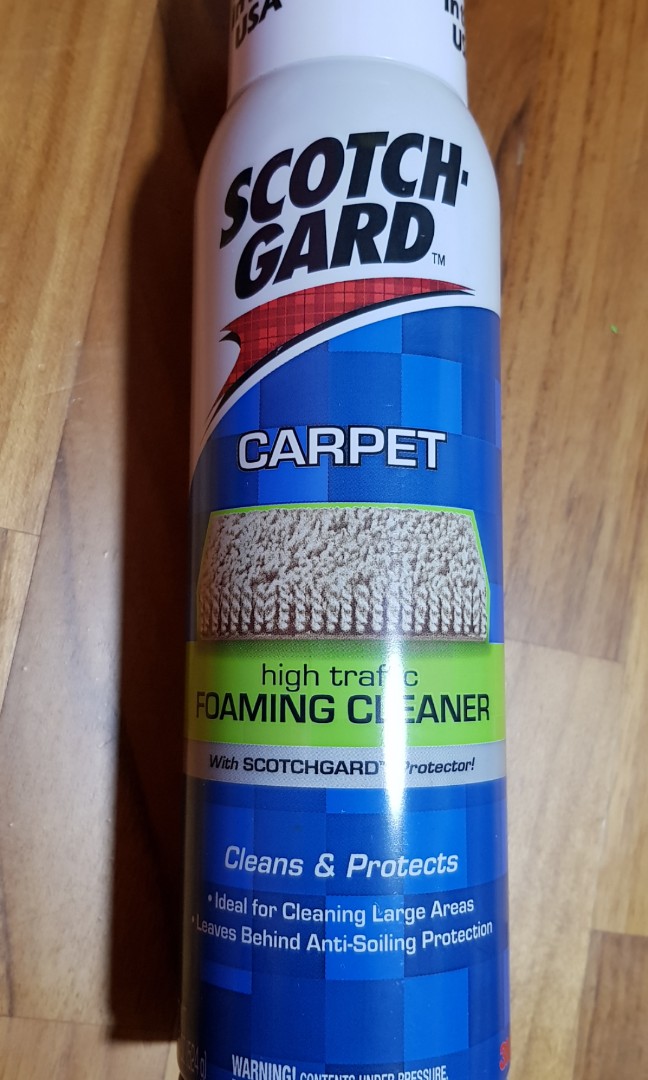 ScotchGard Carpet Cleaner, Furniture & Home Living, Home Decor