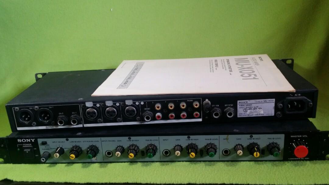 Sony audio mixer MUX051, Audio, Other Audio Equipment on Carousell