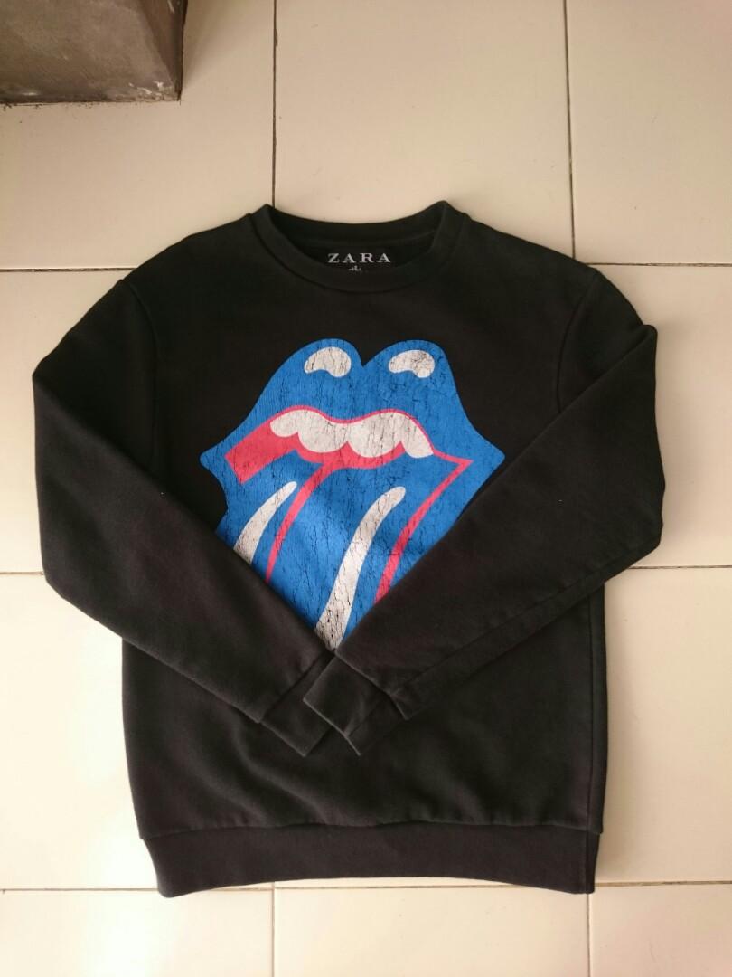 Sweatshirt Zara the rolling stones 