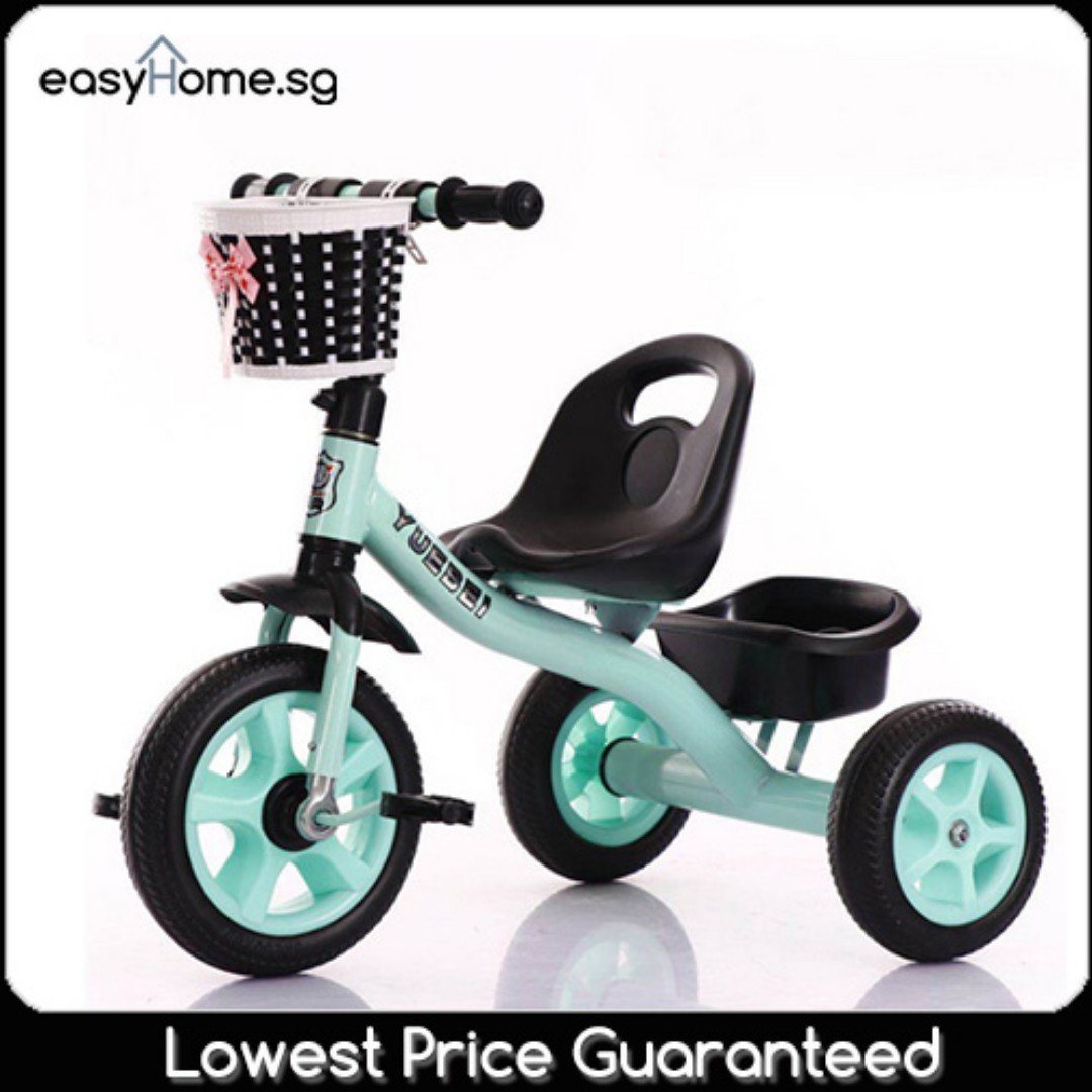 YB Kids Tricycle Various Colors Baby Children Child Riding Car Toys 3 wheels tricycle Non electric