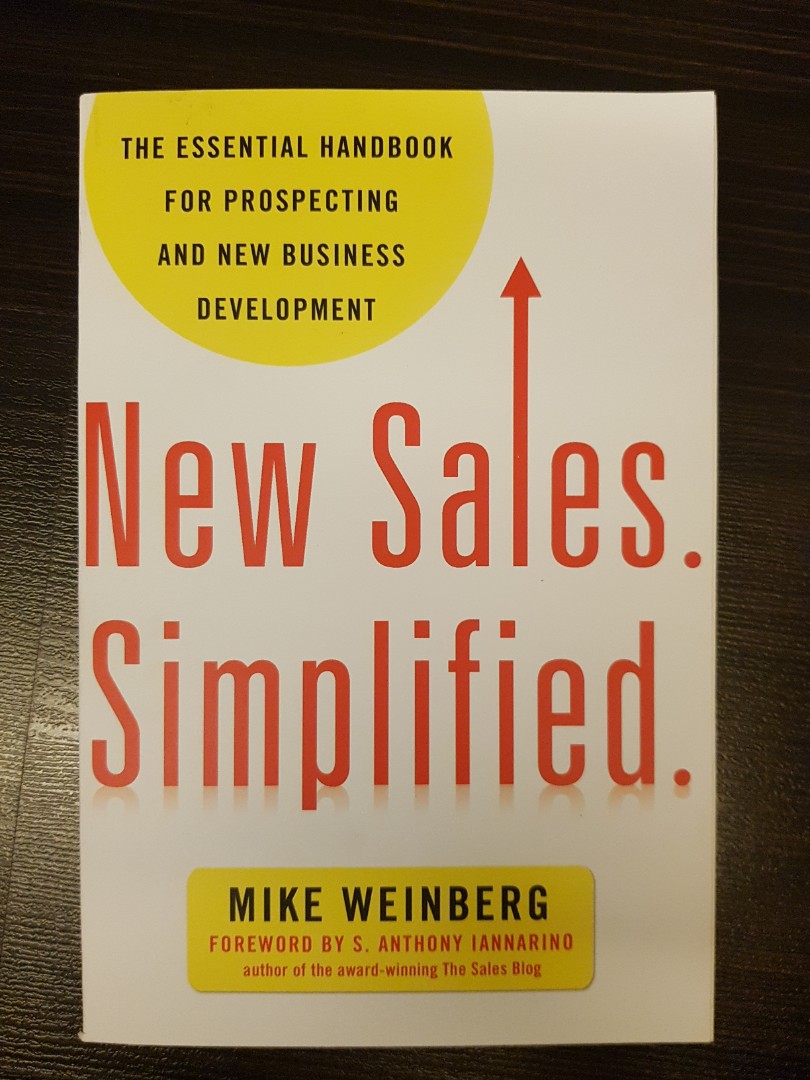 016 New Sales Simplified The Essential Handbook For