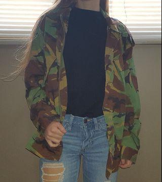Lightweight camo jacket