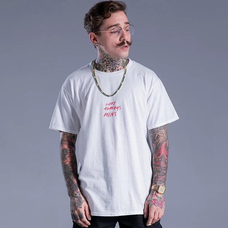 05 1 Po Love Always Win Mens Unisex Tee Shirt Men S Fashion
