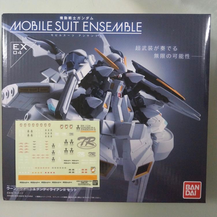 全新 連特典mobile Suit Ensemble Ex04 Gundam Tr 6 Wondwort Dandelion Ii Aoz Mse Ex 04 興趣及遊戲 玩具 遊戲類 Carousell