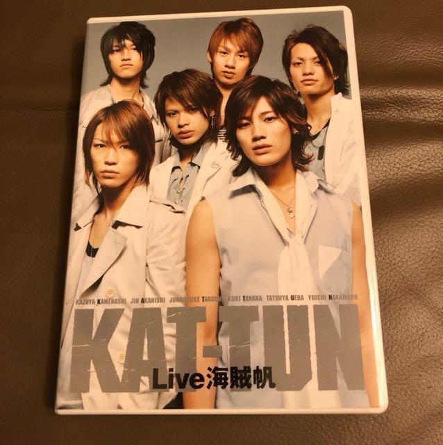日版KAT-TUN Live 海賊帆2 DVD, 興趣及遊戲, 收藏品及紀念品, 日本明星