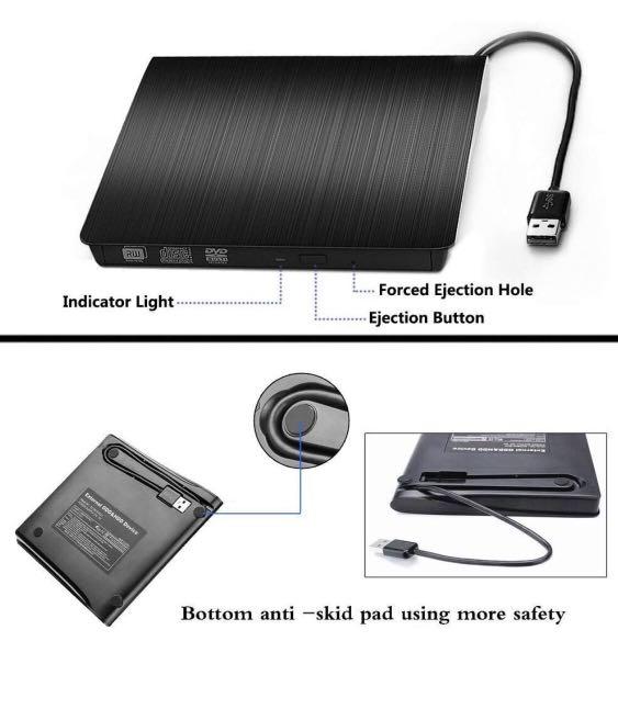 Amicool Popup mobile external DVDRW, Computers & Tech, Parts