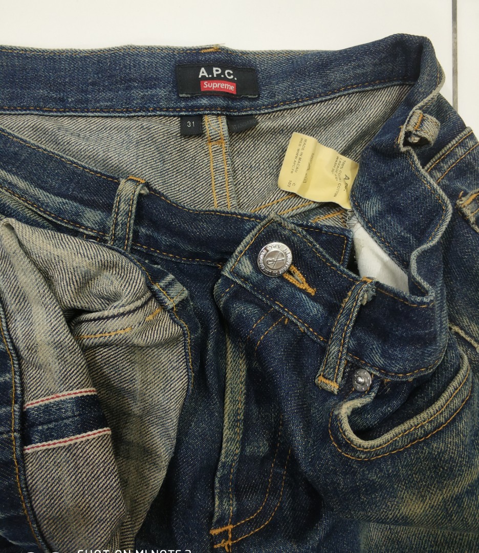 Supreme apc jeans shop