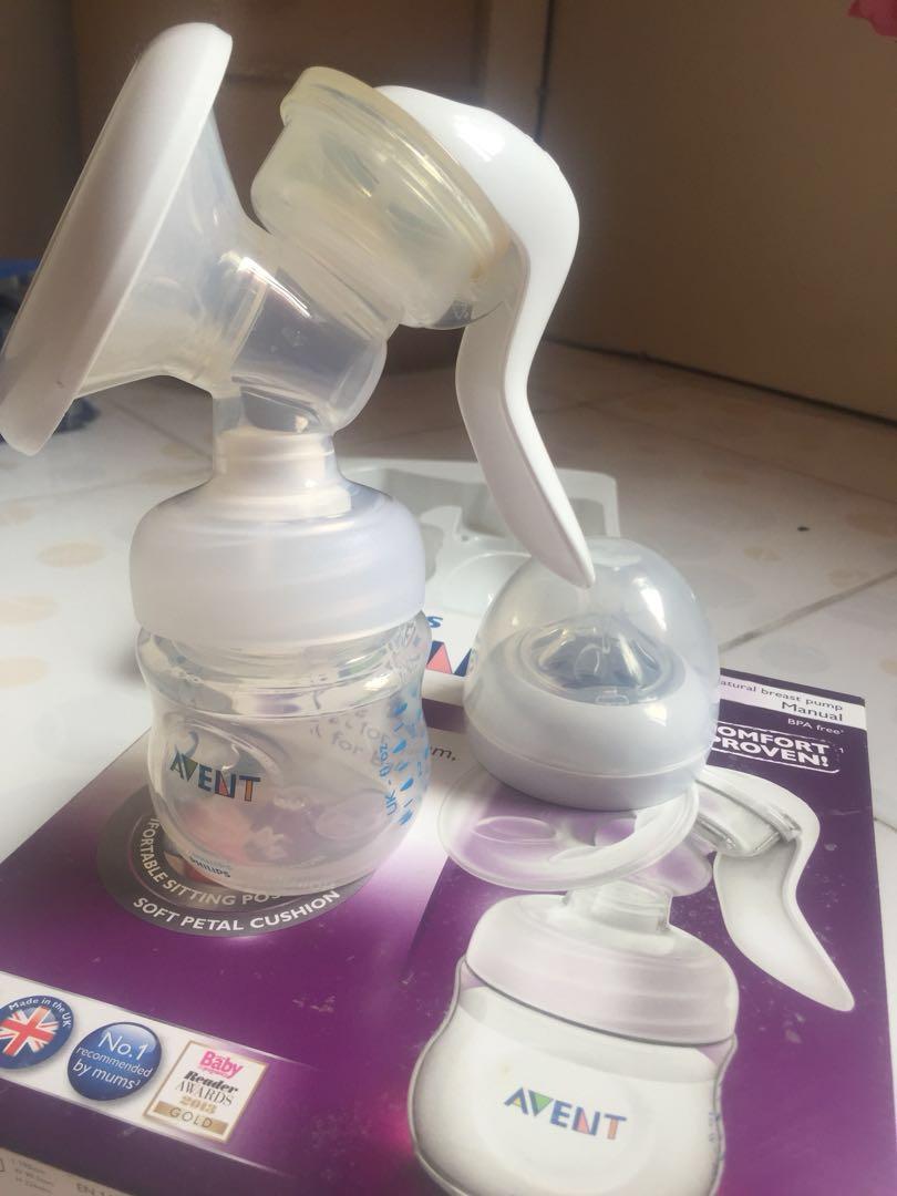 avent manual breast pump