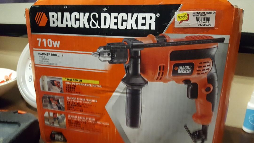 Black and store decker professional drill