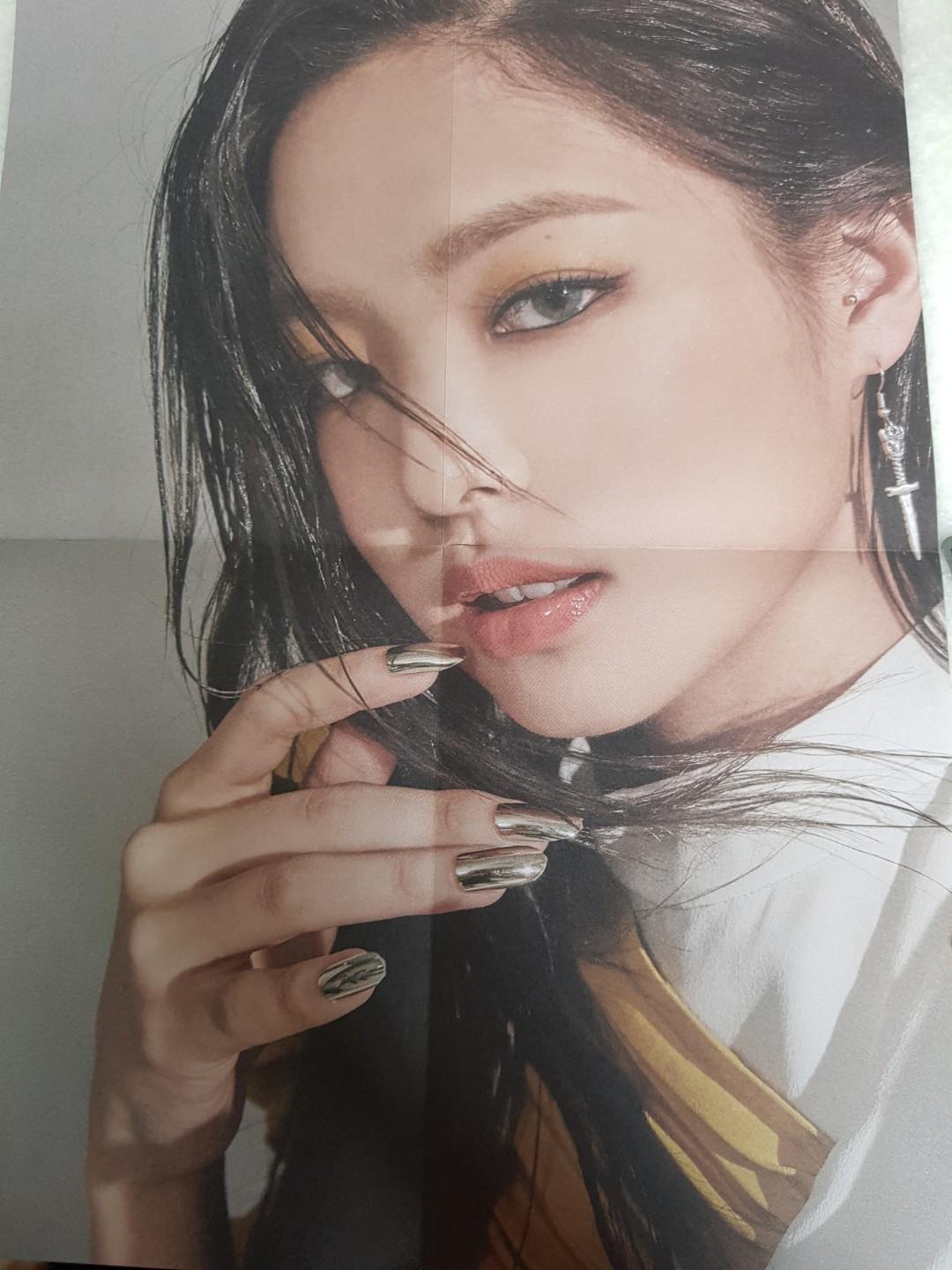 Wtt Blackpink Kill This Love Jennie Photocard And Poster Entertainment K Wave On Carousell