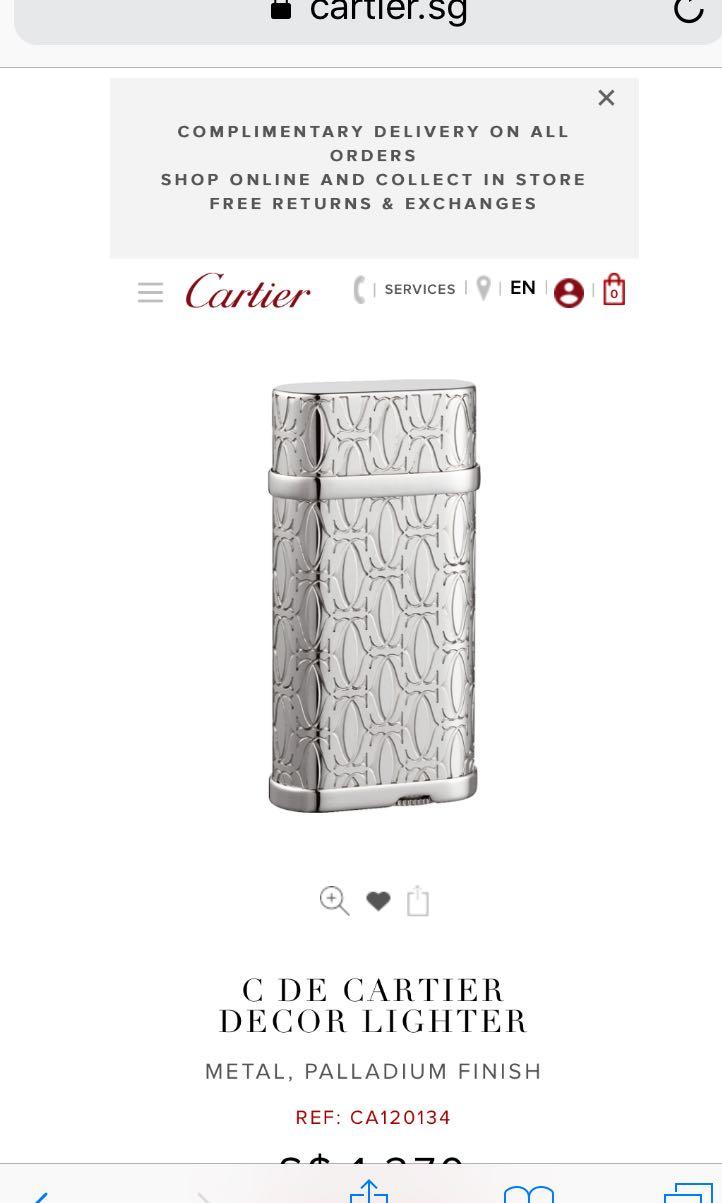 Cartier palladium new arrivals