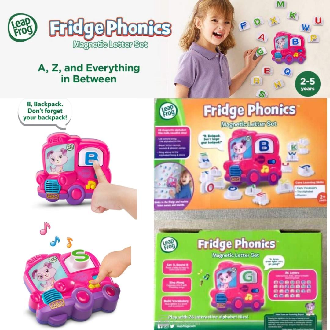 Leapfrog fridge phonics pink outlet