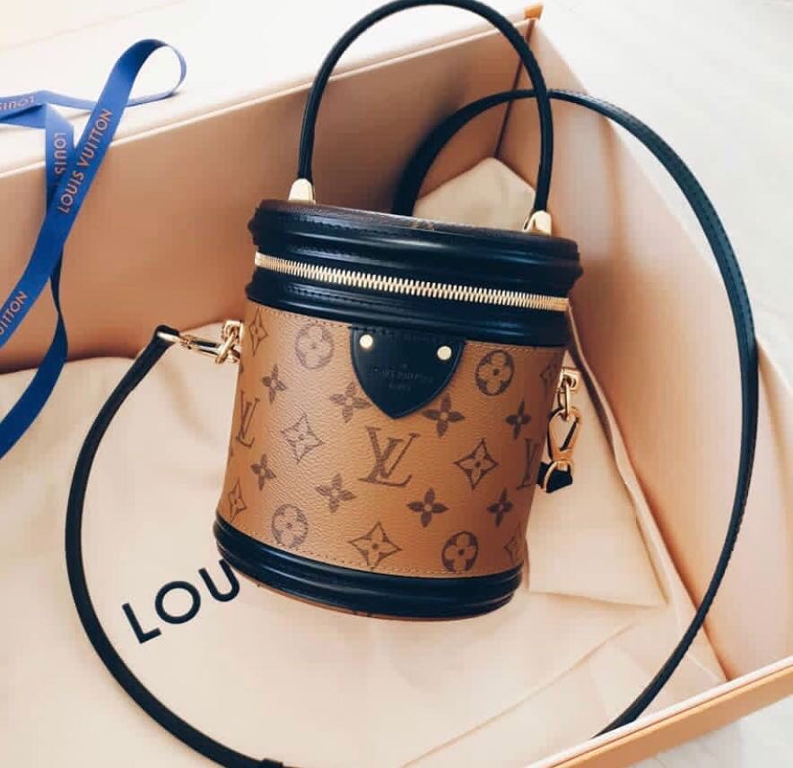 Louis Vuitton 2018 pre-owned Monogram Reverse Cannes Handbag