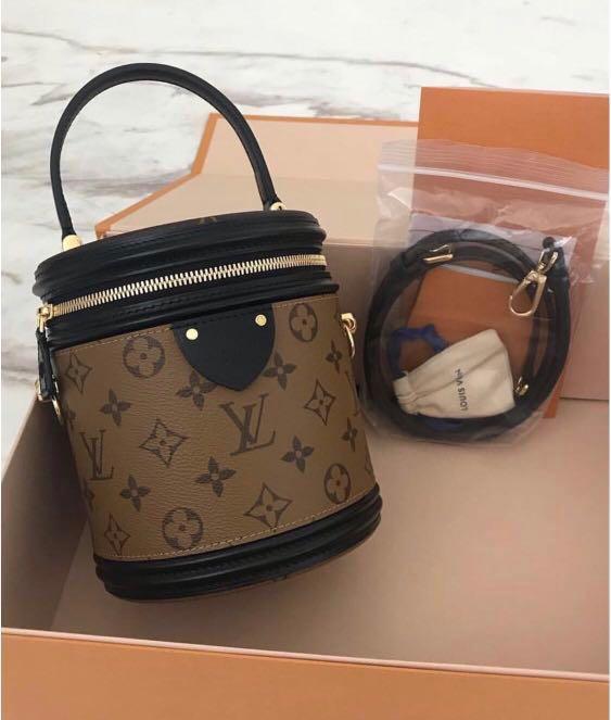 Louis Vuitton 2018 Pre-owned Monogram Reverse Cannes Two-Way Handbag - Brown