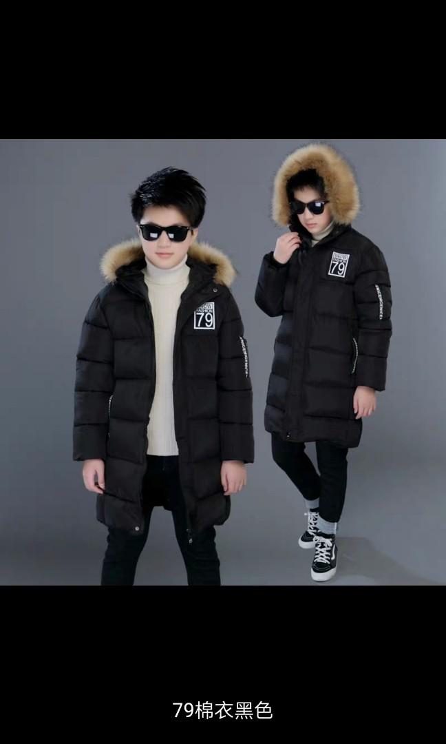 Boys Winter Jacket Size 120cm 130cm 140cm 150cm 160cm