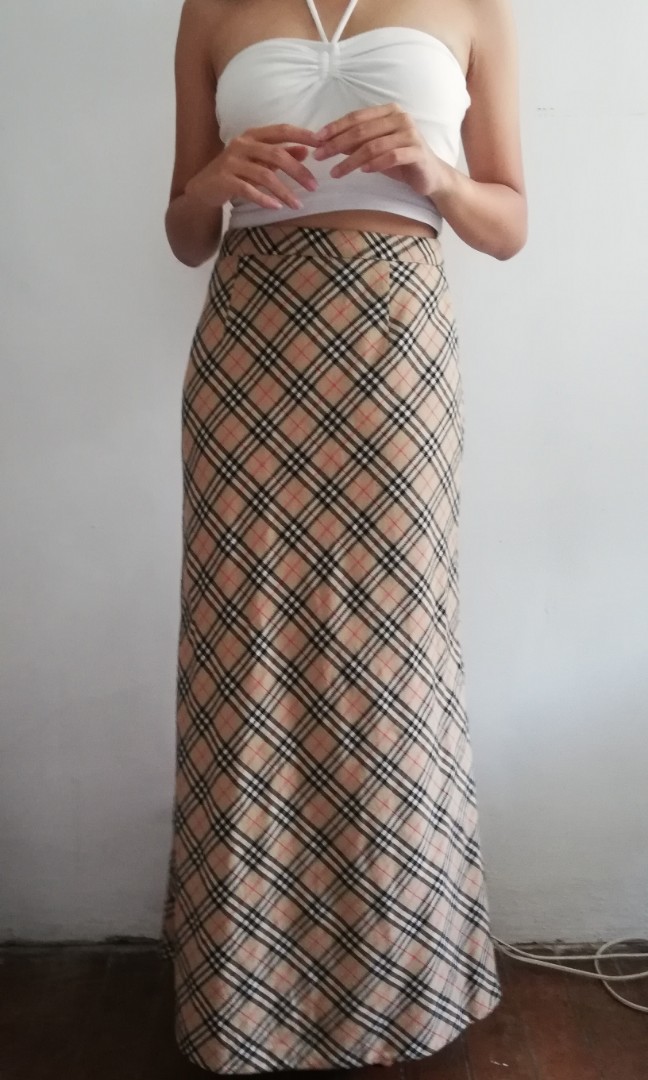 Burberry Maxi Skirt