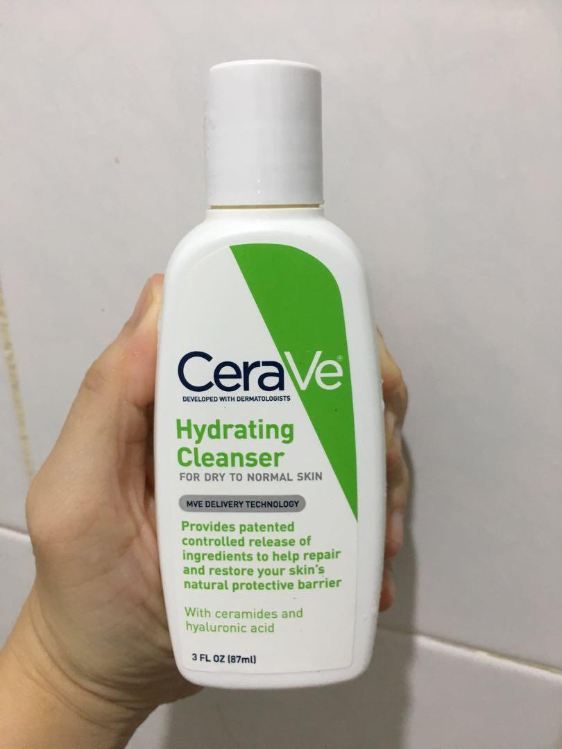 cerave hydrating facial cleanser 87ml