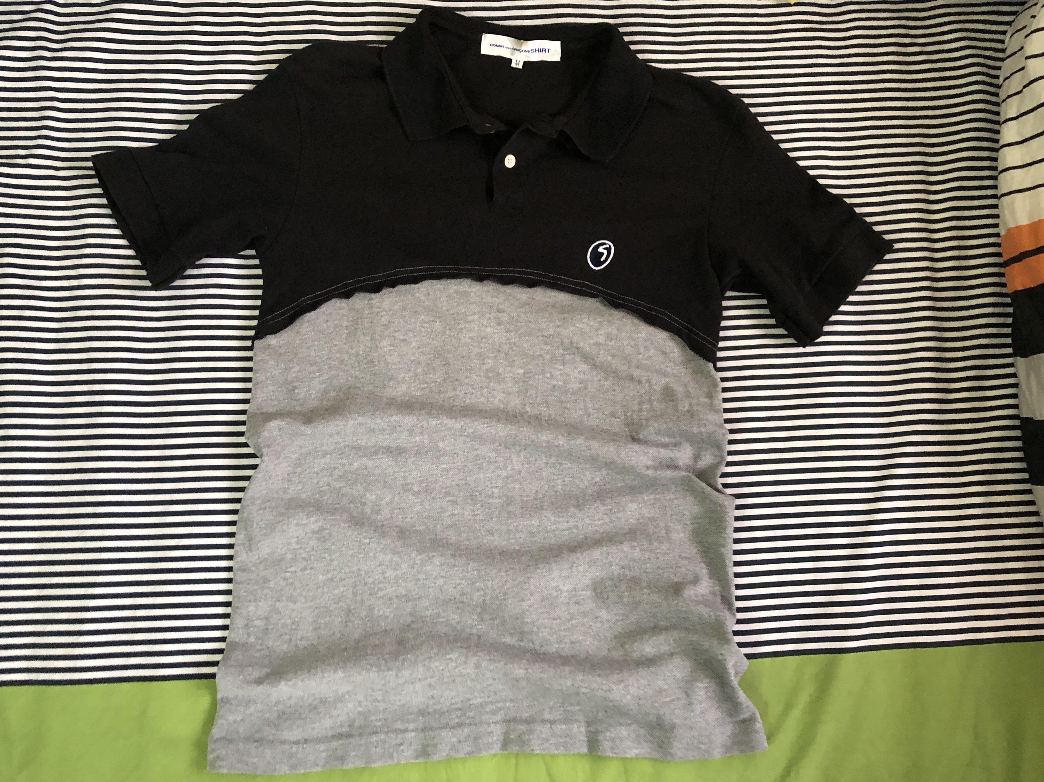 comme des garcons polo shirt mens
