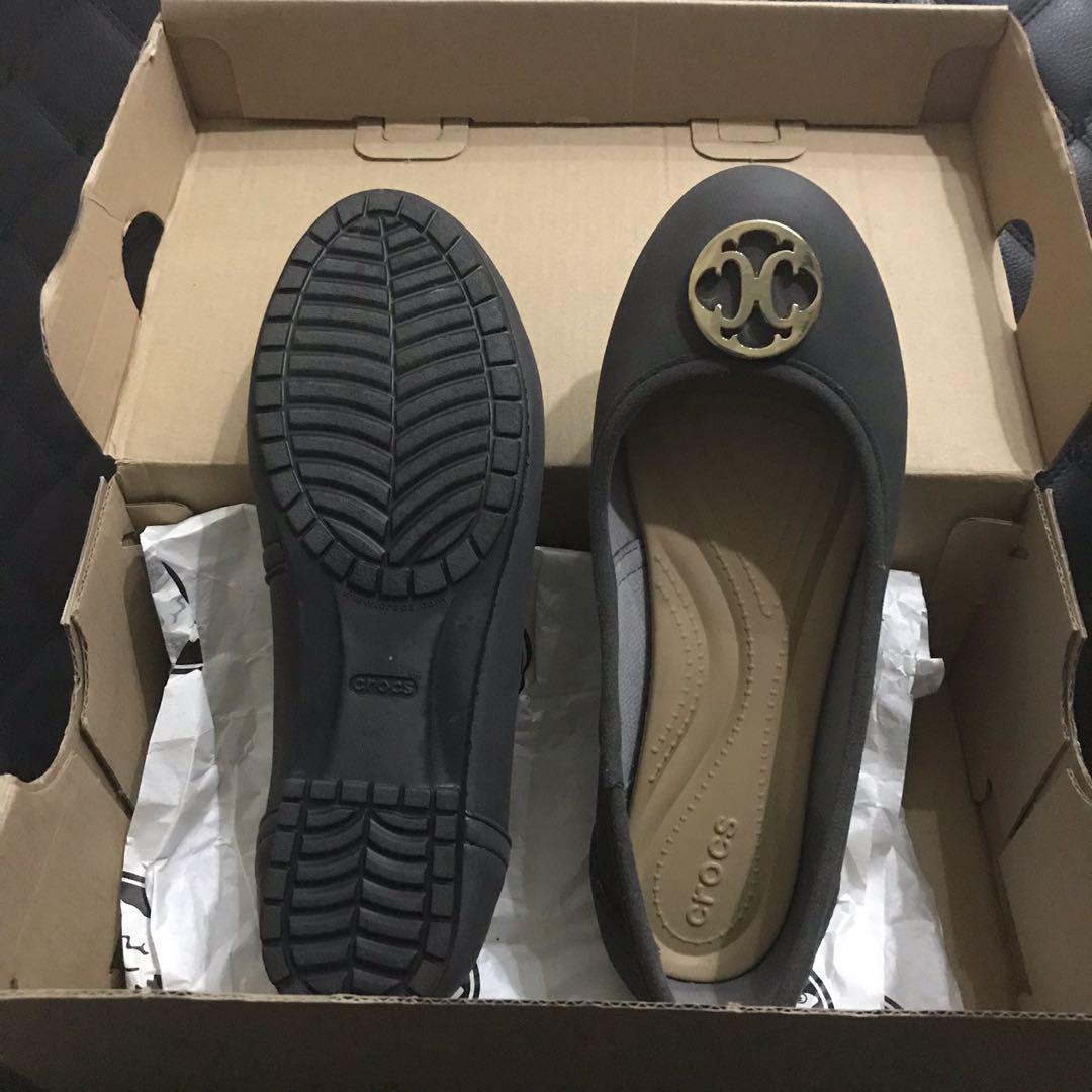 Crocs Marin Colorlite Disc Flat w Graphite Gold