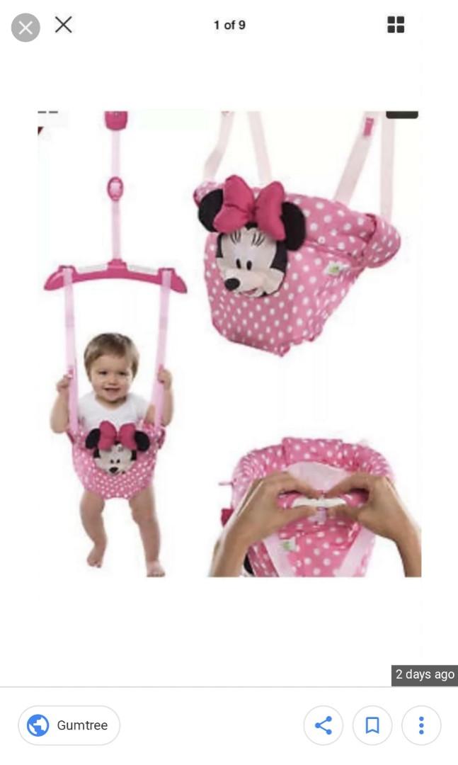NEW Disney Minnie Door Jumper Bright Starts