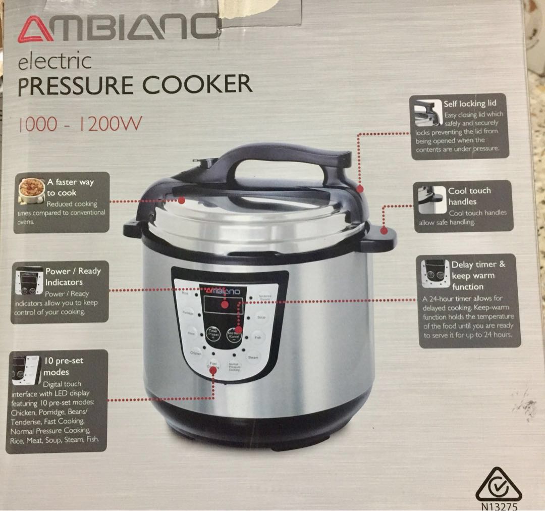 Ambiano Electric Digital Pressure Cooker Recipes - Digital Photos and
