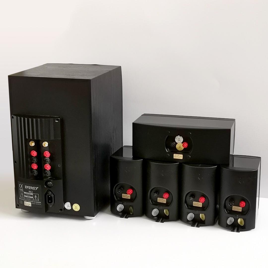 Energy Take 5.2 Speakers + S8.2 SubWoofer Home Theatre System, Audio