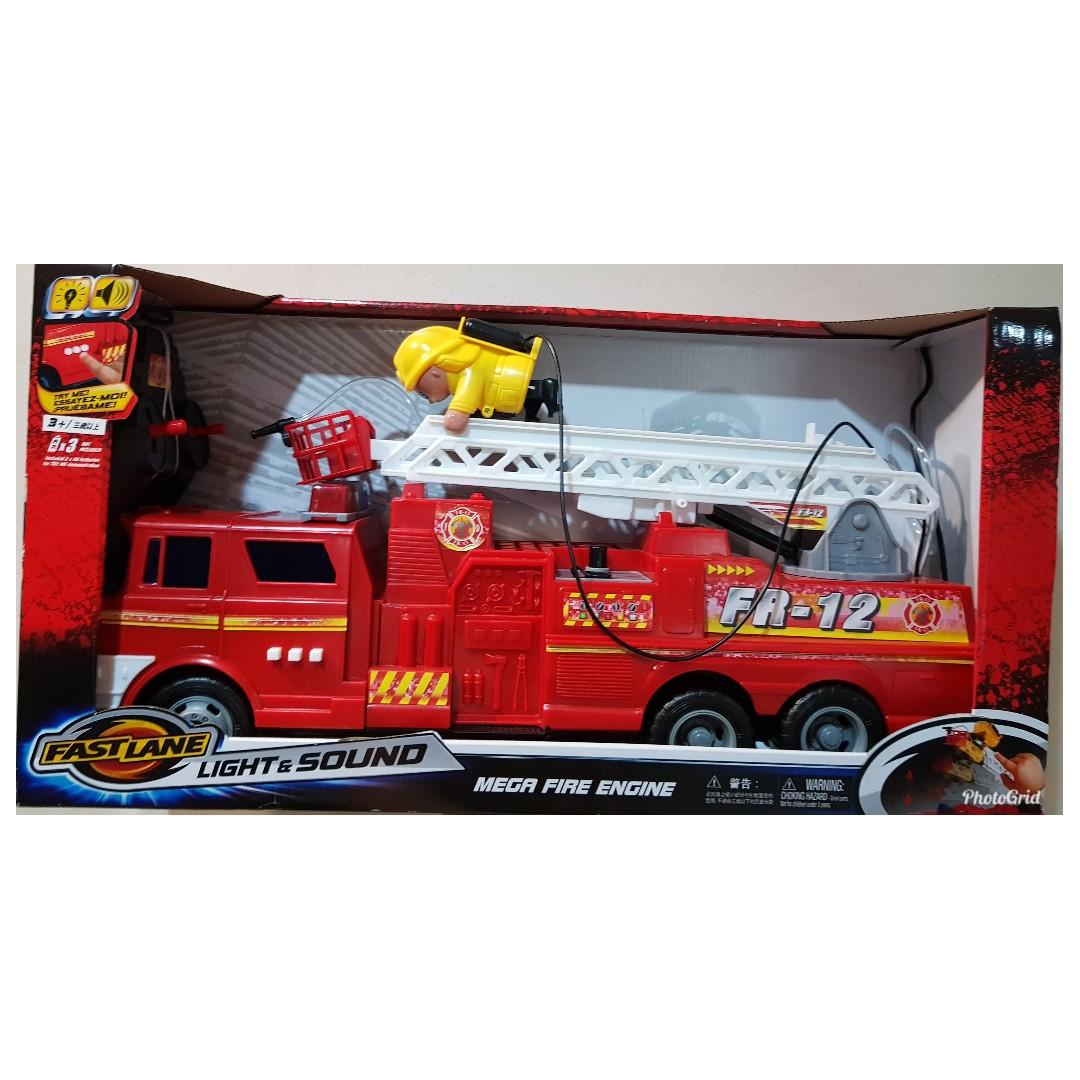 fast lane fire truck remote control