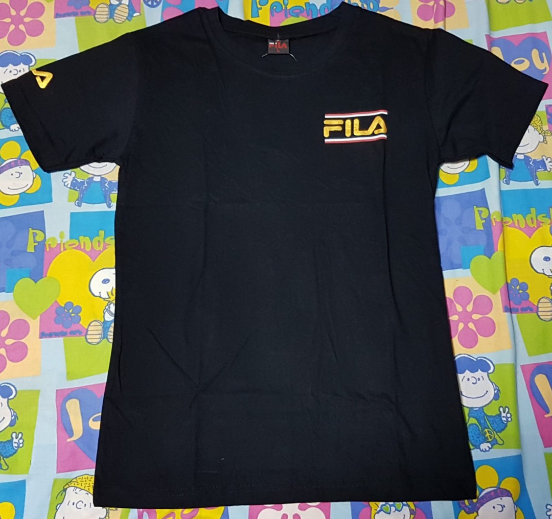 fila t shirt womens gold
