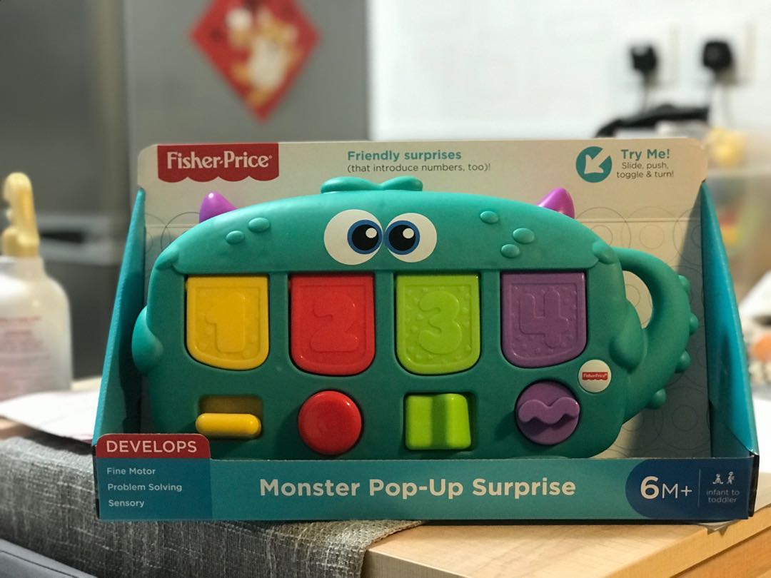 monster pop up surprise