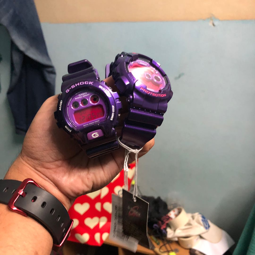 g shock dw6900 cc6 & gd 100 sc6, Men's Fashion, Watches & Accessories