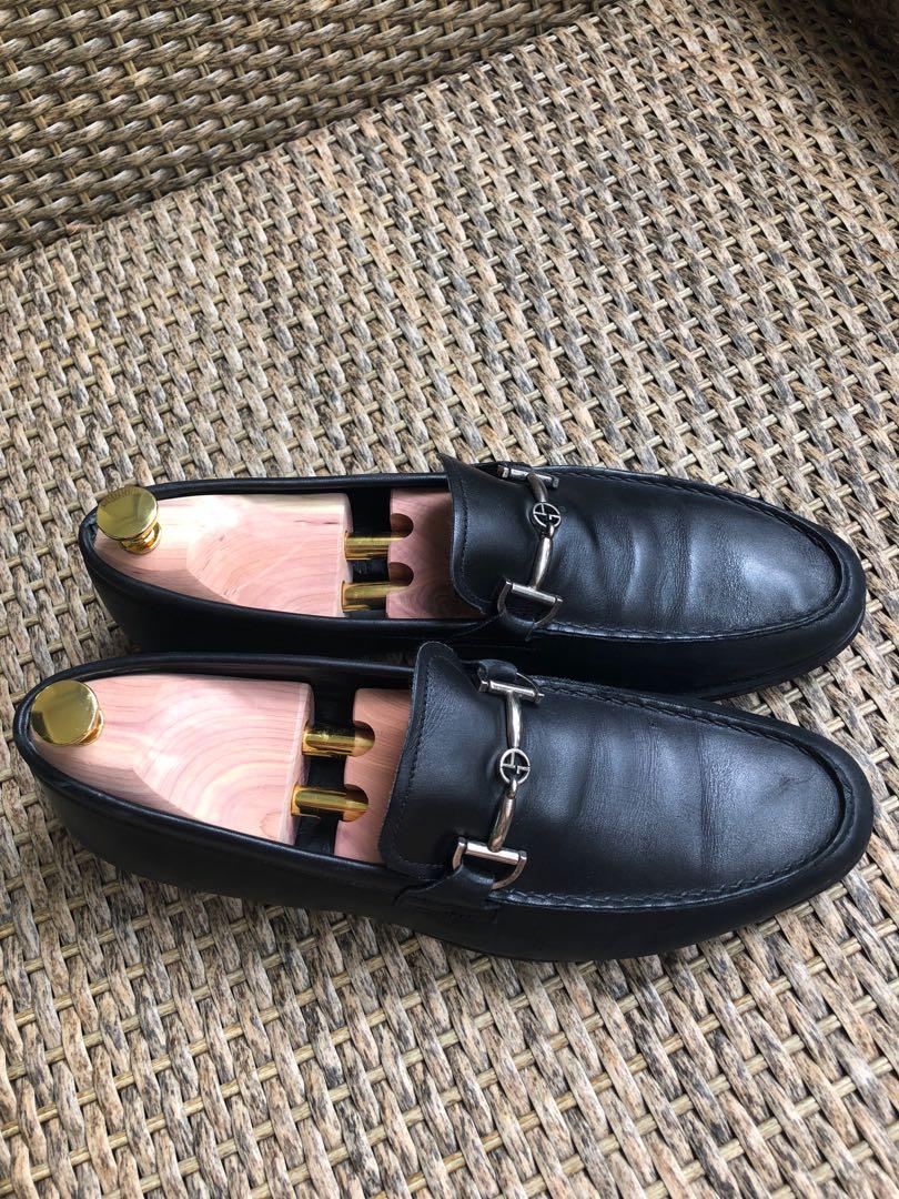 Giorgio Armani loafers, Men's Fashion, Footwear, Dress Shoes on Carousell