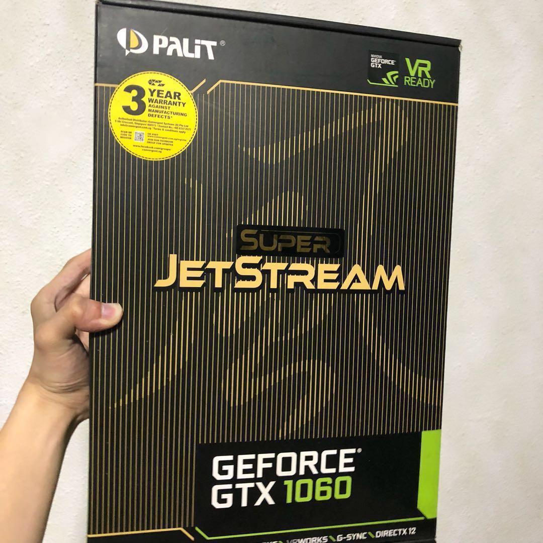 GTX 1060 6GB Palit Super Jetstream, Computers & Tech, Parts ...