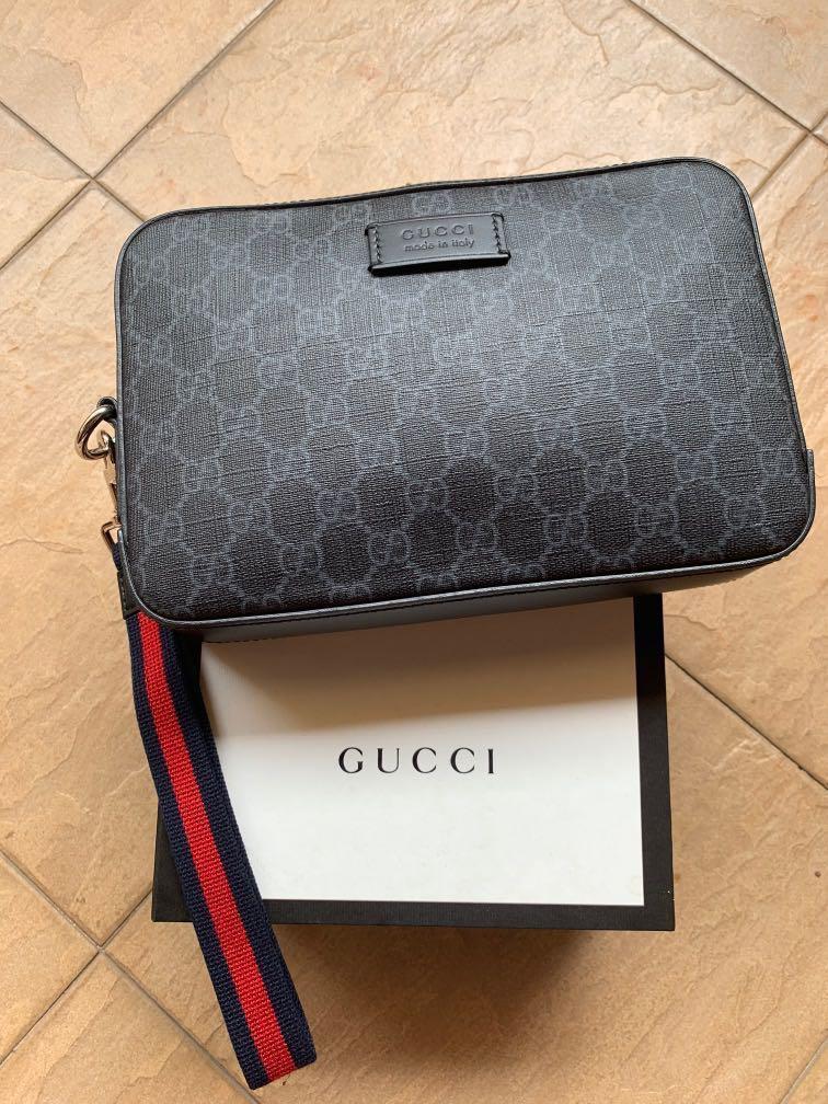 Gucci Men’s Clutch Bag, Men's Fashion, Bags, Belt bags, Clutches and ...