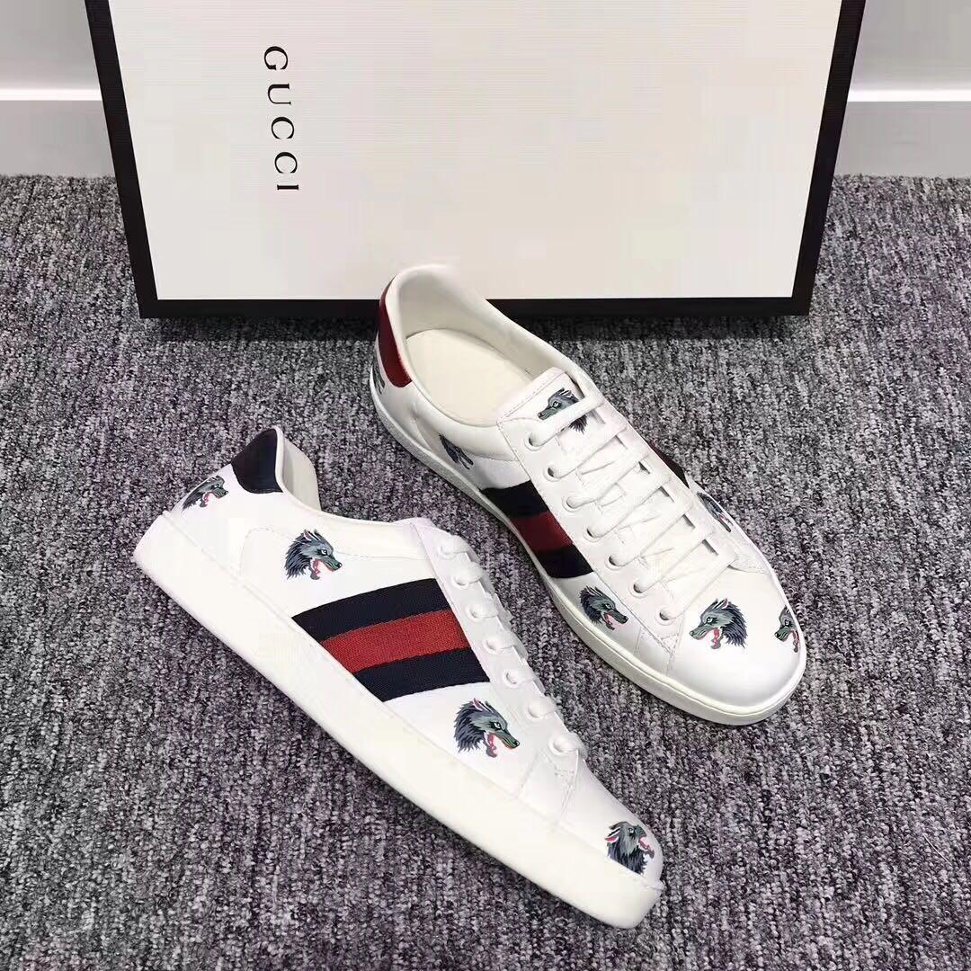 gucci wolf sneakers